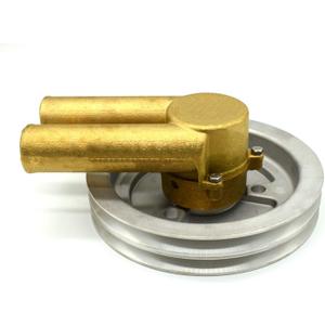 21214596 Sea Water Pump Compatible with Volvo Penta Belt Pulley 4.3 5.0 5.7 Engines Replace 21214596 3858229