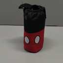 PICNIC TIME Disney Mickey Mouse Shorts Shorts Bottle Cooler, Water Bottle Holder, Insulated Water Bottle Cooler Bag, (Black with Red Pattern)