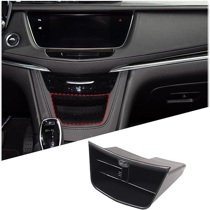 Hudiriy Central Control Storage Box Compatible with Cadillac XT5 20162023/XT6 20202023 Central Control Gear Shift Console Tray Organizer,Shifter Storage Box Interior Accessories