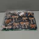 AKIT Compatible with MacBook Air 13 inch Case M5 2026 2025-2022 M4 M3 M2 A3449 A3240 A3113 A2681, Unique Hard Shell Laptop Case+Screen Protector+Keyboard Cover for MacBook Air 13.6 inch, Leopard Bow