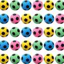 Skylety 32 Pieces Cat Soccer Balls Foam Sponge Football Cat Interactive Cats Soccer Toy Sports Ball for Kitten Pet
