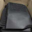 Floor Mats & Cargo Liner for 2018-2025 Jeep Wrangler JL Unlimited 4X4 4 Door Accessories Backrest Mat 2 Row Liner Set All Weather TPE 3D Cargo Mat for Wrangler JL Accessories 6PCS(Not for 4XE)