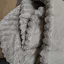 Andency Fleece King Comforter, Linen Grey Comforter Set for King Size Bed, Soft Warm Fluffy Fuzzy Linen Gray Bedding 