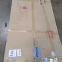 Wavy Full Length Mirror, 71"x30" Full Body Mirror, Flannel Floor Mirror with Stand, Large Mirrors Hanging or Leaning Against Wall for Bedroom Living Room, White (Arch Wavy-beige)