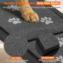 Dog Ramp for Car 63" L x 17" W Portable Ramps with Non-Slip Rug Surface Folding Pet Car Ramp for Truck/SUV & Stairs/Bed, Up to 250 LBS