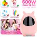Balloon Pump Electric, SPLAKS Balloons Inflator Air Pump Portable Balloon Blower for Garland Arch, Party Decoration