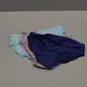 Hanes Girls' Underwear Hipsters, 7-pack, Pure Comfort Microfiber Hipster Panties for Girls, Assorted (8, Aqua/Purple/Coral/Blue)