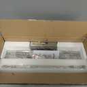 Osimir Brushed Nickel Bathroom Vanity Light, 16.5 Inch 10W Dimmable LED Bathroom Light Fixture Over Mirror, Modern Crystal Bar Wall Sconce Lighting for Bath, 3CCT, OSMM50012BN