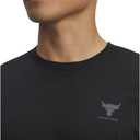 Under Armour Men's Project Rock Simple Branded Short Sleeve T Shirt (Black, M)