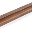 Vinyl Record Shelf - A Display Ledge Made of Solid Walnut - A Wall Mount for Your Favorite or Now-Playing Records -This Vinyl Record Holder Fits All Records (Walnut)