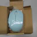 seenda Wireless Mouse for Laptop, 2.4G Noiseless Mouse with USB Receiver - Optical Tracking Portable Computer Mice for Chromebook, PC, Tablet, Windows System, 24 Months Battery Life - Mint Green