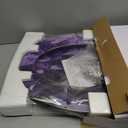 Elongated Toilet Seat Amethyst druse Resin Toilet Seat with Quietly Close Quick Release Hinges Decorative Toilet Seat with Cover Easy to Clean and Install