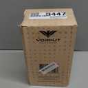 30 oz Tumbler with Handle - Insulated Stainless Steel Coffee Tumbler with Lid and Straw - Leak Proof Travel Mug - Dishwasher Safe - Insulated Cup for Hot & Cold Beverages - Black