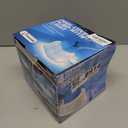 Upgraded Pool Cover Pump Above Ground - Submersible Water Sump Pump with LED Lights, Pool Cover Water Removal Pumps for Pool Draining with 16FT Drainage Hose & 25FT Power Cord, 850 GPH, 4 Adapters