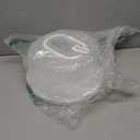 Large 10 Inch Cake Carrier Keeper Stand with Handles and Lids Container for Transport Cake Holder Tray with Cover Round Cupcake Storage Kitchen Cooking Box (White)