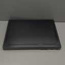 Artmeer Bed Tray Table with Folding Legs, Bamboo Breakfast Food Tray with Media Slot, Use As Platter, Laptop Desk, Snack, TV Tray Kitchen Serving Tray (Black Large Adjustable Legs)