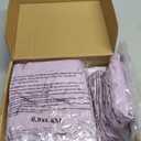 Putros Wedding Arch Cover 4FT, 5FT, 6FT Lavender Spandex Fitted Round Top Chiara Backdrop Stand Covers 3 Set for Wedding Birthday Party Decoration