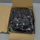 Sotiff 48 Sets Rubber Duck Squeaky Duck Party Duckies Car Dashboard Decorations with Mini Necklace Hat and Sunglasses for Shower Birthday Swimming Party(Cute Color)