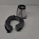 Sponge Core Dog Cone, Inflatable Dog Cone Collar Alternative, Dogs Donut Collar After Surgery, Soft Cone for Large Medium Small Dogs to Stop Licking, No Inflation Required, Clear View(Size 7, Gray) (Size 7(Neck: 18.0"- 20.0"))