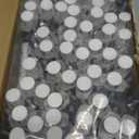 100 Packs 10ml Plastic Syringe, Luer Slip Tip with Cover Cap, Syringes for Liquid Jello Shots, Measuring, Watering, Refilling, Feeding