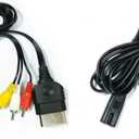 AV Cable and AC Power Cord for Xbox