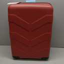 TILYMOL Hardside Carry On Luggage 22x14x9 Airline Approved with Spinner Wheels, Lightweight 20-inch Carry-On Suitcase for Men & Women, Red