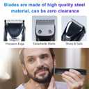 59300 Stainless Steel Replacement Detachable 30mm Standard Blade Compatible with WHAL All in One Lithium Ion Trimmer 9864.9864SS.9686.9818A.9854L.9876L.9854.WSS3L.SS2L etc