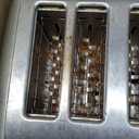 West Bend Timeless 4-Slice Toaster with 7 Browning Levels, Bagel/Waffle/Defrost Settings, High-Lift Lever, Anti-Jam, Easy-Clean Crumb Tray, 4-Slice, White/Gold