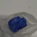 TWINKLING High Luster Fire Glass Gravel Stone,Broken Glass,Fire Pit Glass,Crushed Glass for Fireplace Pit Aquarium Garden Decoration,1-3cm,2-Pound Jar (Ocean Blue)