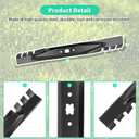 942-0741A Gator Mulching Blade for 21" Deck, 742-0741A Mower Blade Compatible with Troy-Bilt MTD Cub Cad et Craftsman, Replaces 942-0741, 742-0741, 942-04276, 742-04276, 1 Pack