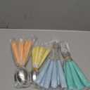 ANNOVA Silverware Set Stainless Steel Cutlery Color Handle Flatware (Mix Color) (Large)
