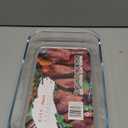 Basics Tempered Glass Baking Dish, 1.6 Quart Clear Oblong Dish Set, Casserole Dish Cooking Oven Bake