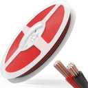 18AWG 2 Wire Electrical Cord JACKYLED 2 Conductor 10M/32.8ft Wire Cord 18 Gauge Flexible Cable for LED Strips Electrical Wire 12V/24V DC Cable, 18/2 Wire Black and Red