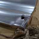 Land Guard 8x4x3ft Rectangular Galvanized Raised Garden Beds, Large-Capacity Metal Planter Box Outdoor, Durable Deep Raised Garden Bed 3ft Tall, Raised Beds for Gardening Vegetables, Classic Silver