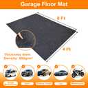 XISOCO 9FT × 20FT Heavy Duty Oil Spill Mat 4mm/0.16’’ Thickness