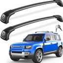 FengYu Lockable Roof Rack Cross Bars 330lbs Compatible with 2020-2026 Land Rover Defender 110 130 (with Side Rails), Heavy Duty Rooftop Aluminum Crossbar Car Carrier Luggage