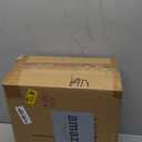 famiware Star Dinner Plates for 6, 10 inches Plate Set, Scratch Resistant, Stoneware Dinnerware, Kitchen Modern Rustic Serving Dishes, Cappuccino White