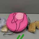 Weilim Pottery Wheel for Kids Complete DIY Pottery Painting Kit for Ages 8-12 Beginners with 4 Air-Dry Clay Packs and Tools, Arts Supplies Toys Birthday Gift for Boys Girls 6+ Years Old (Pink)