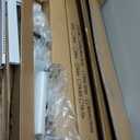 2 Piece Bed Rails for Queen Bed, No-Drill Needed Baby Bed Rail Guard for Toddlers with Height Adjustable, Thickened Child Safety Side Railing Guards/Bedrail for Kids, White/Grey, 60x78.7Inches