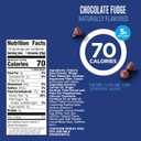 Fiber One 70 Calorie Chocolate Fudge Brownies, Mega Pack, 18 ct, 16 oz | 26% Daily Value of Fiber per Bar, 70 Calories & 2g Sugar, 5g Net Carbs, Bulk Pack for Office or Pantry Stocking (EXP 02/28/27)