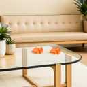 Cabilock Anti-Slip Ladder Feet Rubber Pads 2-Pack Folding Ladder Feet Covers for Stability and Floor Protection Non Skid Foot Pads for Home and Workplace Safety