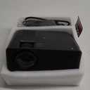 GPX Mini Projector with Bluetooth, USB and SD Media Ports, Includes Remote (PJ609B), Black