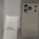 Magnetic for iPhone 17 Pro Case, Compatible with MagSafe, [Full Camera Protection][Screen Protector] Silicone Shockproof Protective Phone Case for iPhone 17 Pro 6.3", Stone