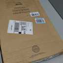 Bemis 7300SLEC Slow Close Toilet Seat, Easy Clean Hinges and Durable Plastic Seat, Made in USA, Elongated, White