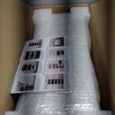 Himix Large Storage Bins with Lids, 66Gal/264QT Stackable Collapsible Plastic Bins with Wheels, Closet Organizers for Bedroom, Kids Room, Living Room, Garage (22Gal)