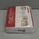 Mellanni Extra Deep California King Sheets - 4 PC Iconic Collection Bedding - Hotel Luxury, Ultra Soft, Cooling Bed Sheets - Wrinkle, Fade, Stain Resistant (Cal King, White)