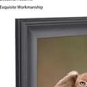 19x23 inch Picture Frame Solid Wood 19x23 Photo Frame 19x23 Poster Frame Black (A23B1923)