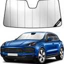 Windshield Sun Shade for Porsche Cayenne 2019-2026, Vehicle-Specific Design