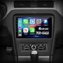 2G+64G Radio for Ford Mustang 2010 2011 2012 2013 2014, 10.1 inch Android Touch Screen Ford Mustang Car Stereo, Carplay/Android Auto/Bluetooth/EQ Audio/SWC