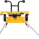 DEWALT Table Saw Stand, Rolling Stand, Collapsible and Portable, Lightweight and Compact (DW7440RS)